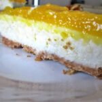 Cheesecake de coco e limão