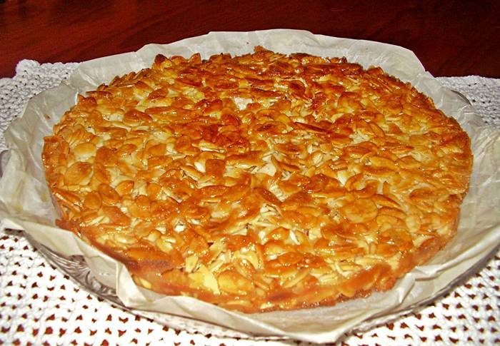 Receita de Tarte de Amêndoa