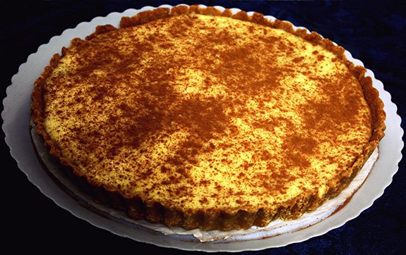 Tarte de Maça Escondida, uma delicia!