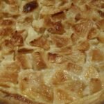 Tarte de maçã com leite condensado