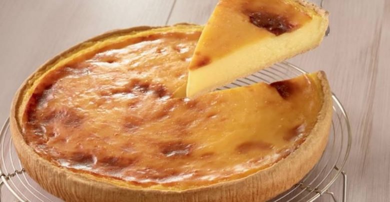 Tarte de pudim flan rápida