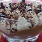 Pudim de Café com Chantilly e Chocolate Negro uma verdadeira tentação