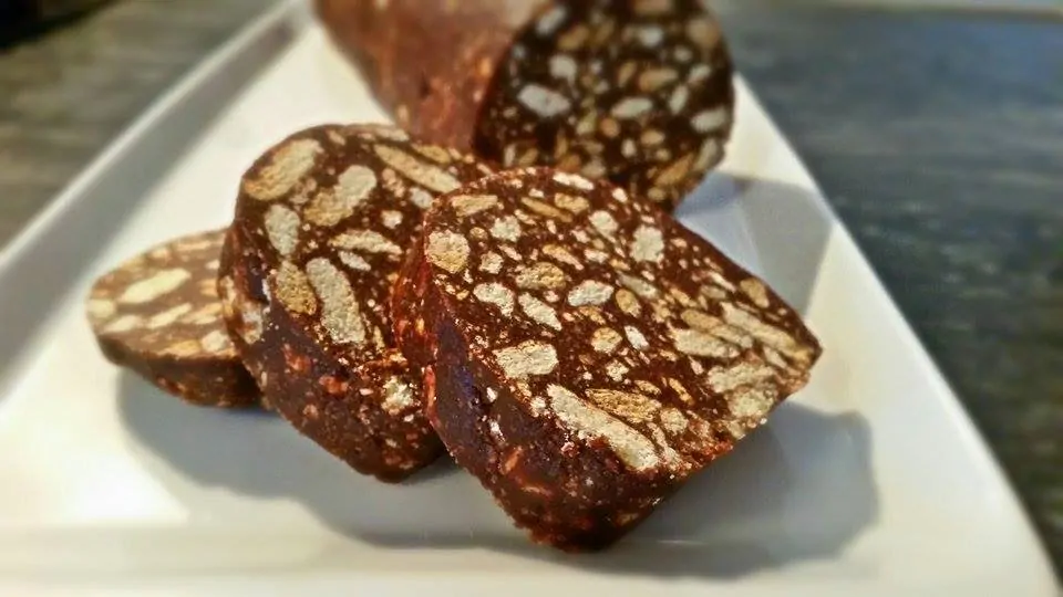 Salame de chocolate 