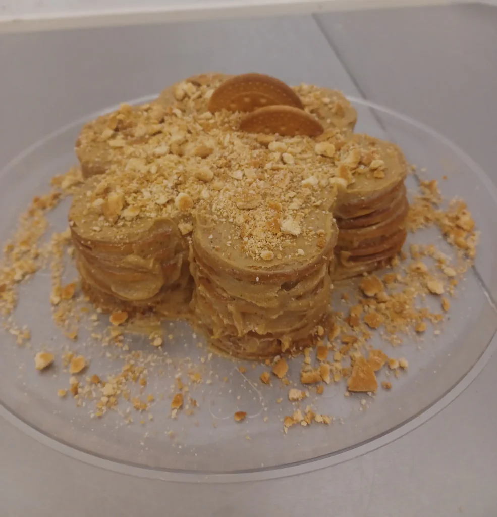 Receita de Bolo de Bolacha com Creme de Café