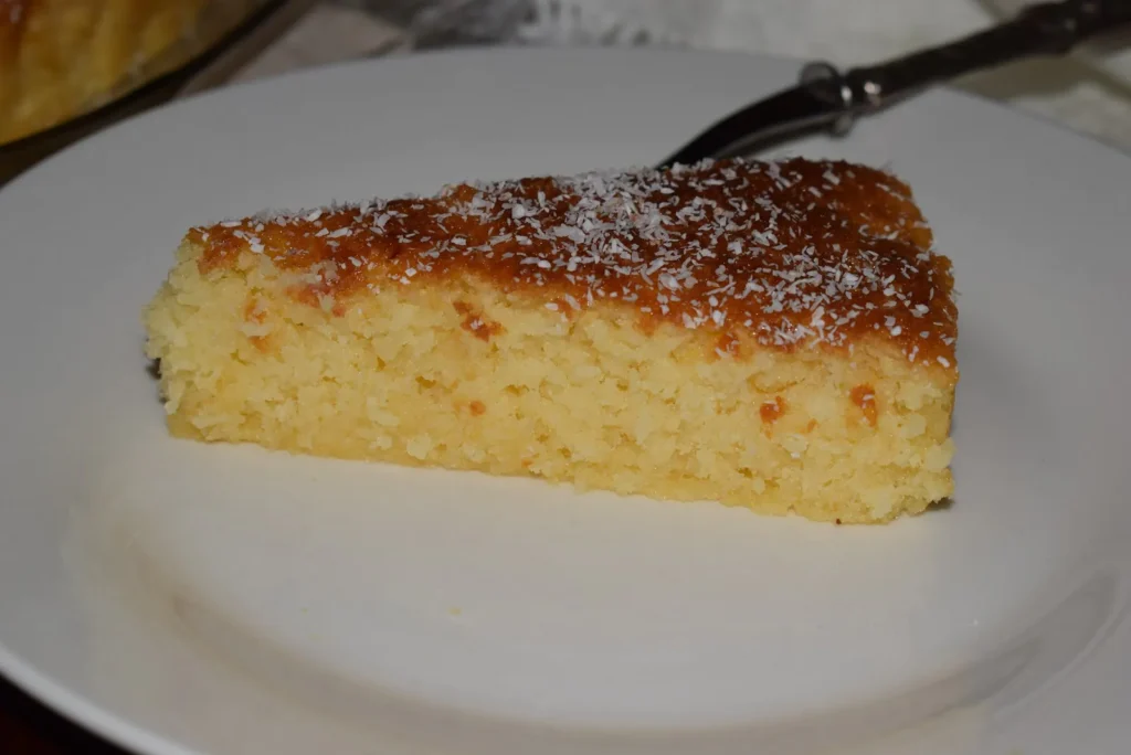 Tarte Humida de Coco que é tão facil de preparar…
