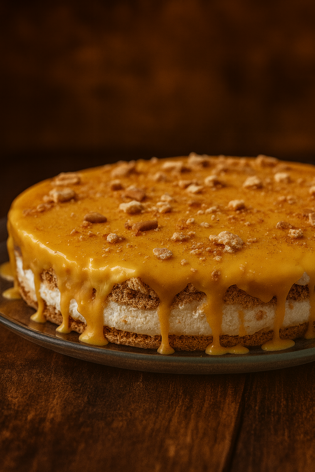 Gelado de Bolacha e Doce de Ovos