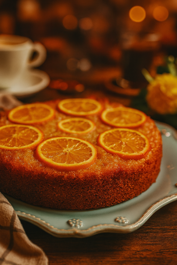 🍊 Bolo de Laranja e Amêndoa — tem mesmo de experimentar!