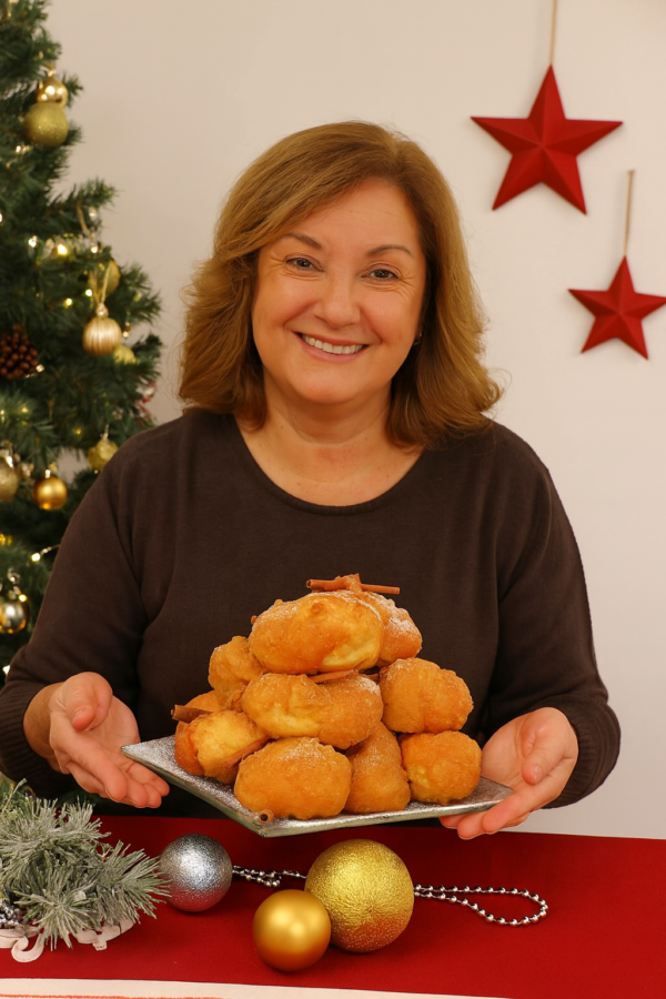 Sonhos de Natal Tradicionais — Leves, Dourados e Irresistíveis
