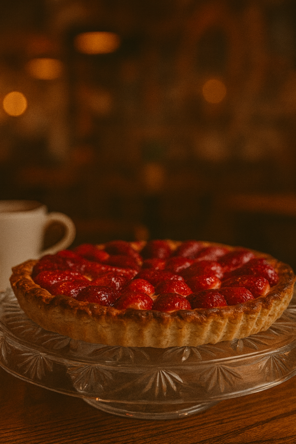 🍓 Tarte de Morangos — Fresca, clássica e irresistível
