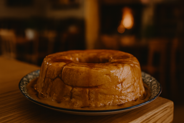 Pudim de Bolacha Maria com Leite Condensado