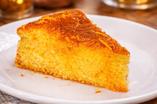 Bolo de Laranja e Coco Bem Fofinho